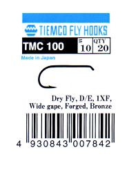 Tiemco TMC100 Dry Fly Hooks