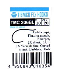 Tiemco TMC206 BL Nymph Fly Hooks