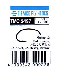 Tiemco TMC2457 Nymph / Caddis Fly Hooks