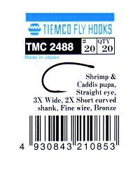 Tiemco TMC2488 Dry Fly / Nymph Hooks