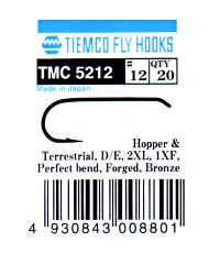 Tiemco TMC5212 Dry Fly Hooks