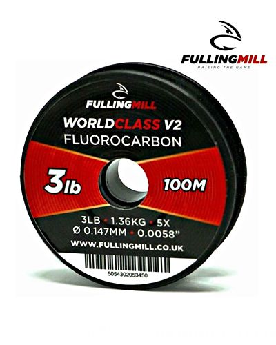 Fulling Mill World Class V2 Fluorocarbon (100m Spools)