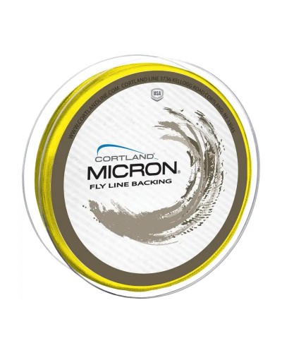 Cortland Micron Fly Line Backing - 20lb - 100yd - Yellow